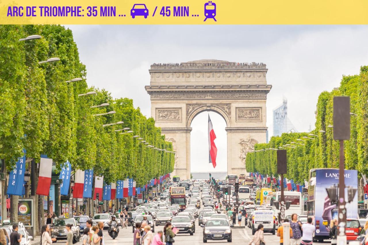 Qhome 1 - Studio Entre Paris Et Disney วิลลิเยร์-ซูร์-มาร์น ภายนอก รูปภาพ