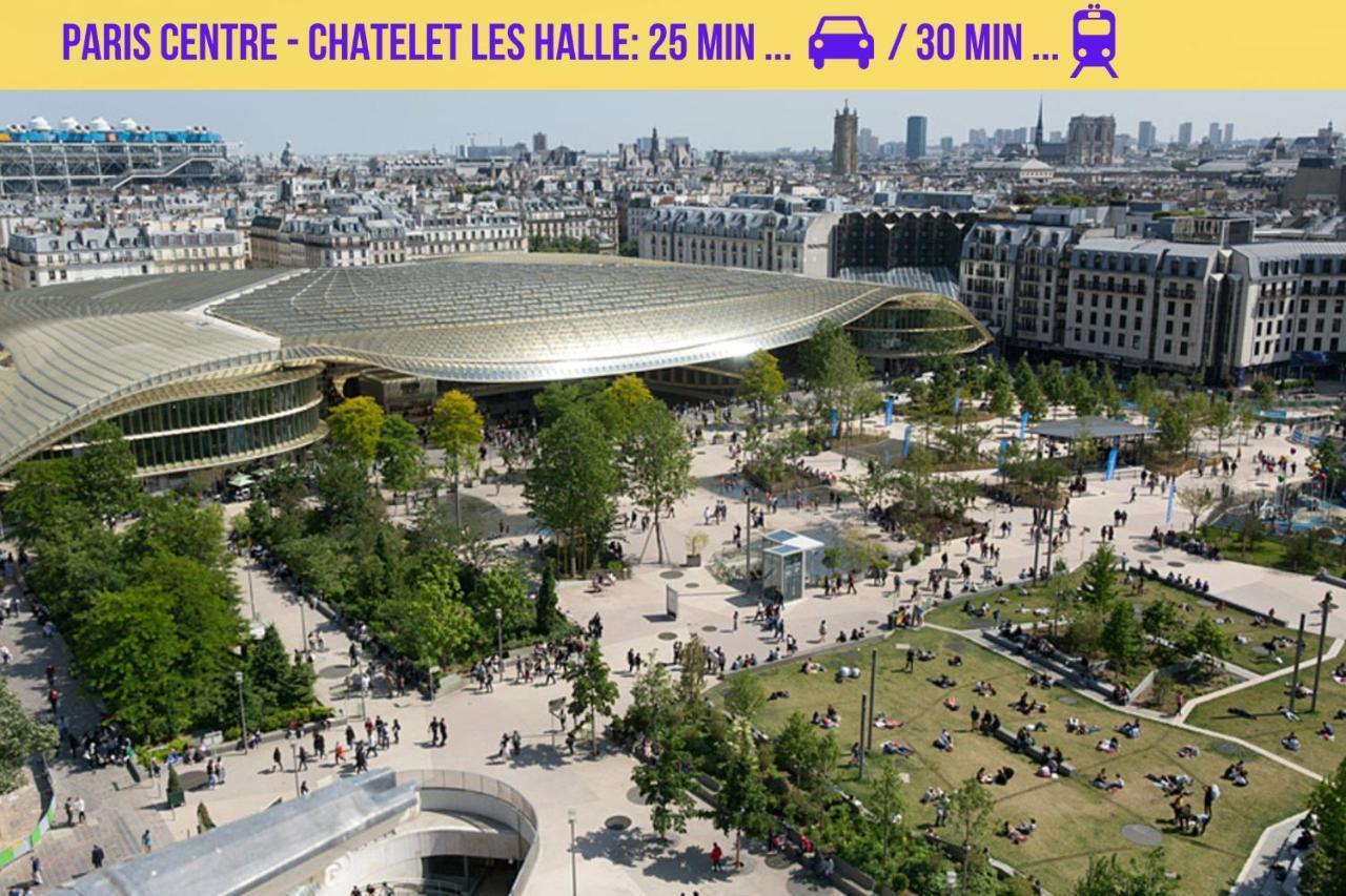 Qhome 1 - Studio Entre Paris Et Disney วิลลิเยร์-ซูร์-มาร์น ภายนอก รูปภาพ