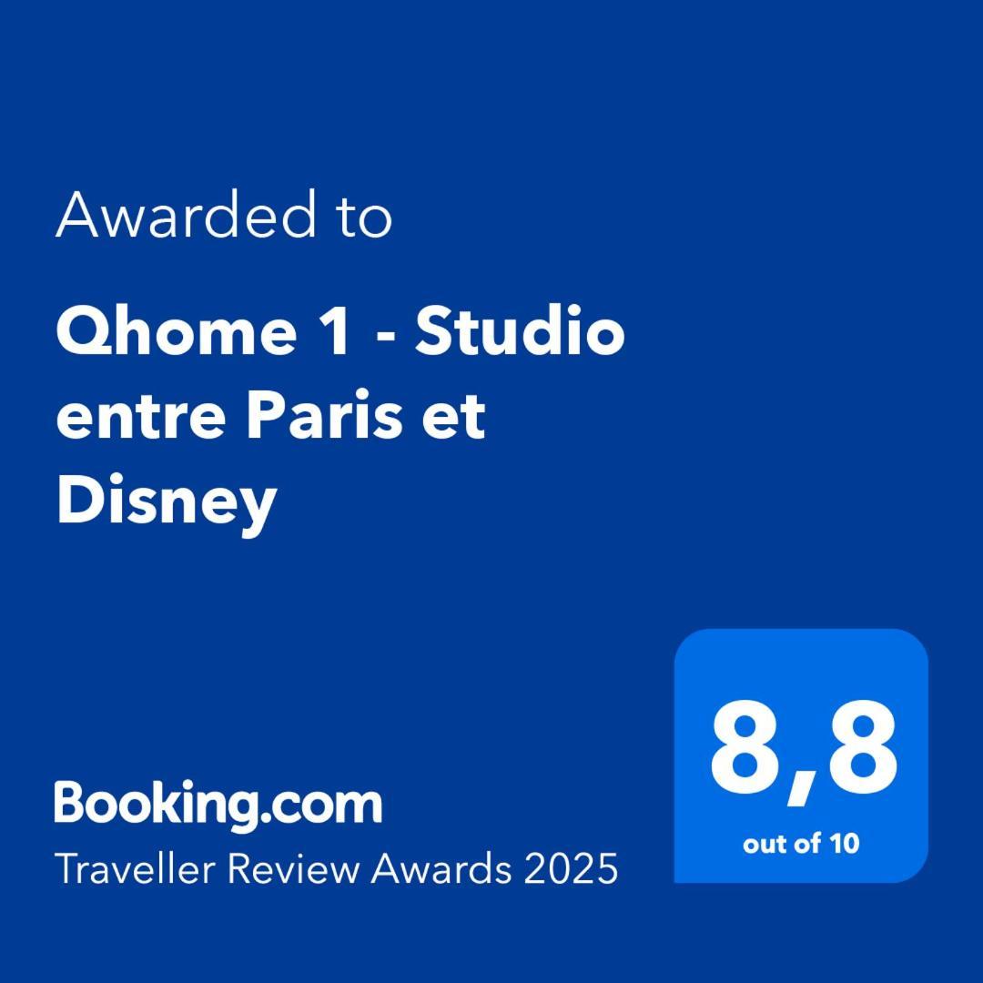 Qhome 1 - Studio Entre Paris Et Disney วิลลิเยร์-ซูร์-มาร์น ภายนอก รูปภาพ